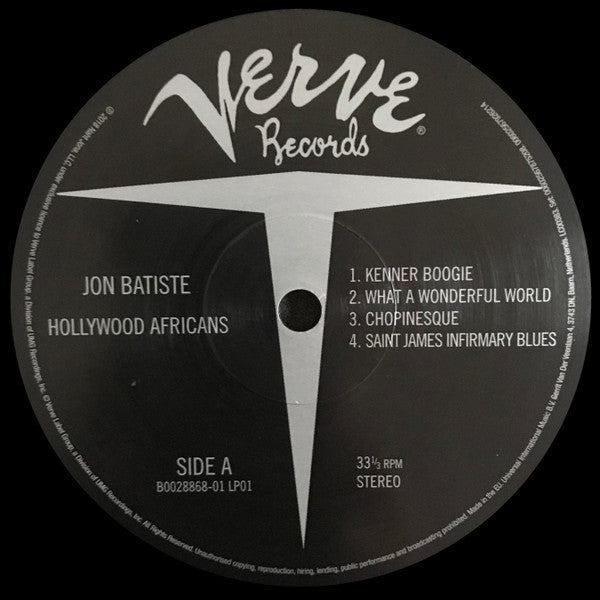 Jon Batiste - Hollywood Africans | Mint (M) Mint (M)-