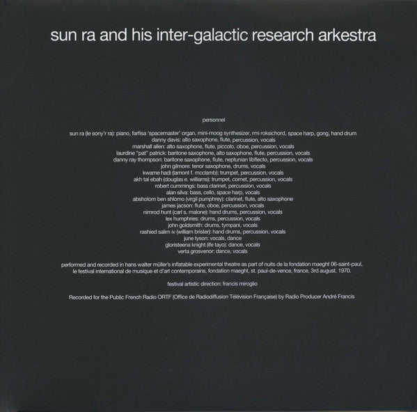 Sun Ra - Nuits De La Fondation Maeght (RSD 2025 BOX SET - VINYL) | Mint (M) Mint (M)-