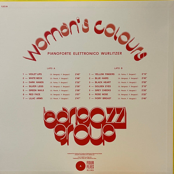 Barigozzi Group - Woman's Colours (VINYL) | Mint (M) Mint (M)-
