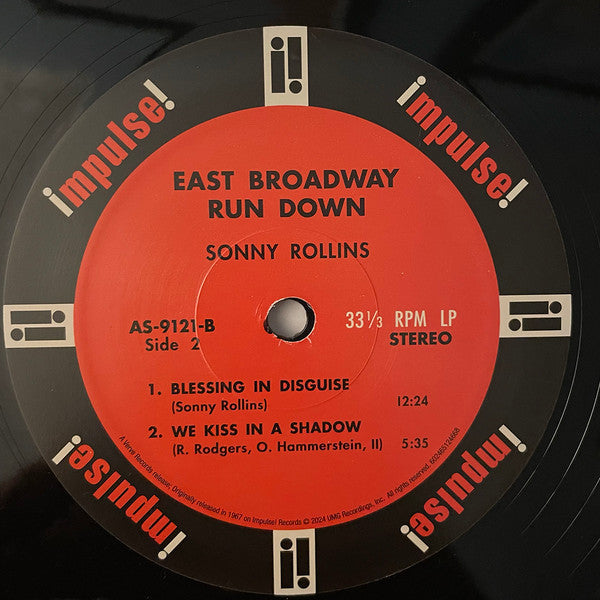 Sonny Rollins - East Broadway Run Down | Mint (M) Mint (M)-