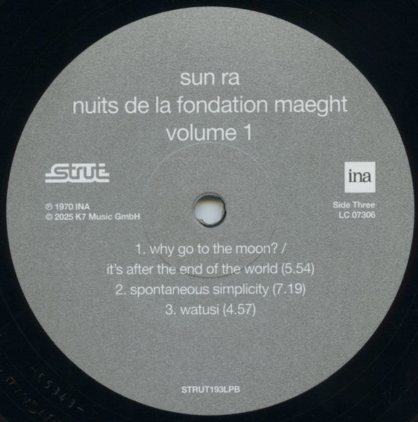Sun Ra - Nuits De La Fondation Maeght (RSD 2025 BOX SET - VINYL) | Mint (M) Mint (M)-
