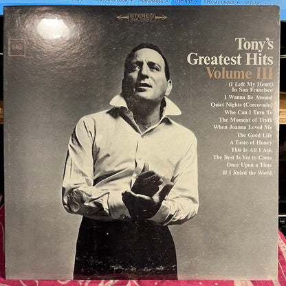 Tony's Greatest Hits Volume III | Mint (M) Near Mint (NM)-