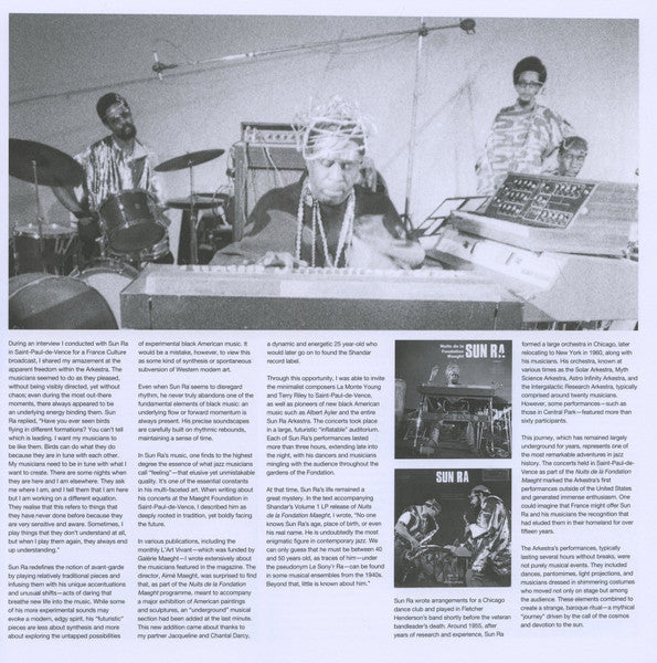 Sun Ra - Nuits De La Fondation Maeght (RSD 2025 BOX SET - VINYL) | Mint (M) Mint (M)-
