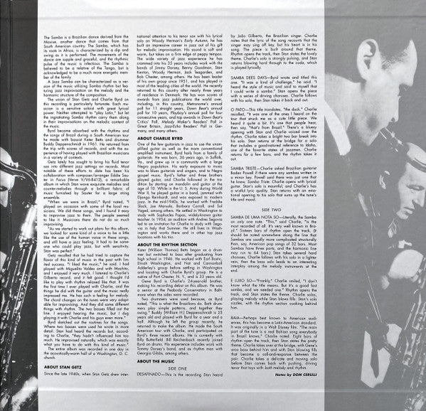 Stan Getz - Jazz Samba | Mint (M) Mint (M)-