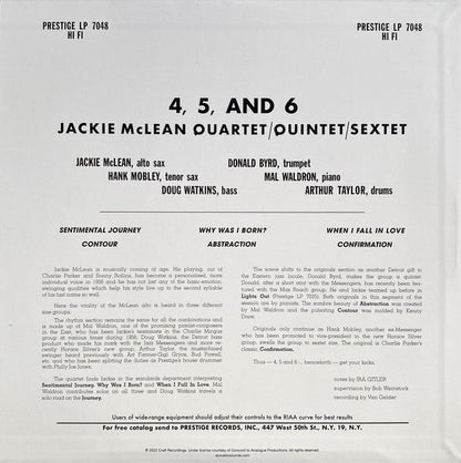 4, 5 And 6 (ANALOGUE) | Mint (M) Mint (M)-