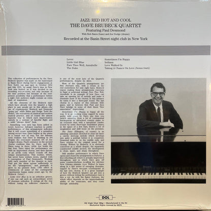 The Dave Brubeck Quartet - Jazz: Red Hot And Cool | Mint (M) Mint (M)-