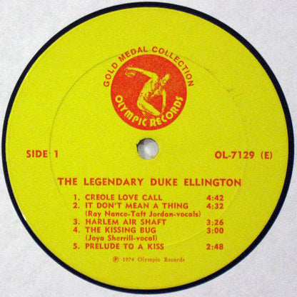 The Legendary Duke Ellington In Memoriam | Mint (M) Mint (M)-