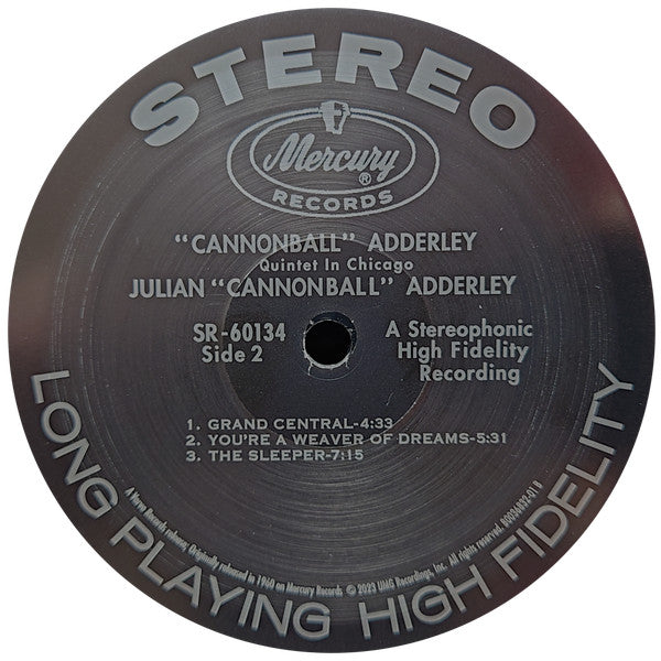 Cannonball Adderley Quintet In Chicago | Mint (M) Mint (M)-