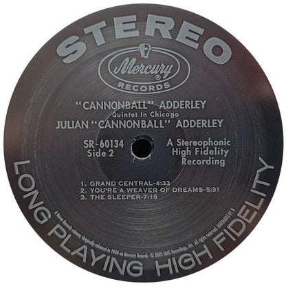 Cannonball Adderley Quintet In Chicago | Mint (M) Mint (M)-