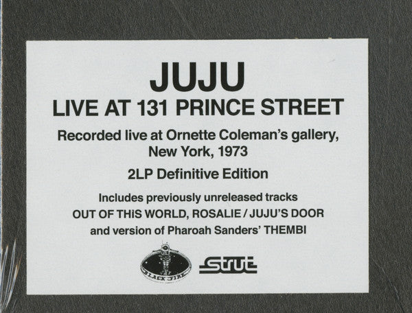 Juju (9) - Live At 131 Prince Street | Mint (M) Mint (M)-