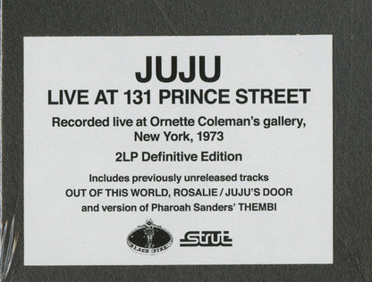 Juju (9) - Live At 131 Prince Street | Mint (M) Mint (M)-