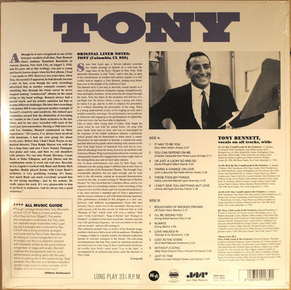 Tony Bennett - Tony (VINYL) | Mint (M) Mint (M)-