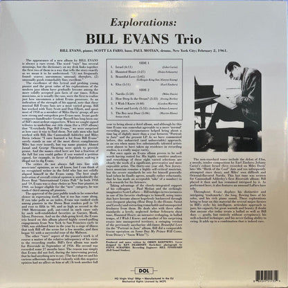The Bill Evans Trio - Explorations | Mint (M) Mint (M)-