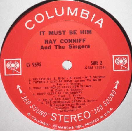 Ray Conniff And The Singers - It Must Be Him *SEALED* | Mint (M) Mint (M)-