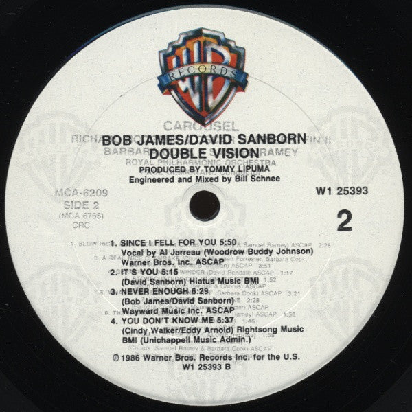 Bob James - Double Vision *SEALED* | Mint (M) Near Mint (NM)-