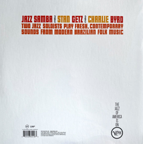 Stan Getz - Jazz Samba | Mint (M) Mint (M)-