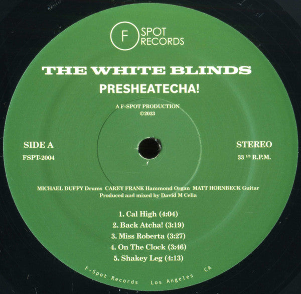 The White Blinds - PRESHEATECHA! | Mint (M) Near Mint (NM)-