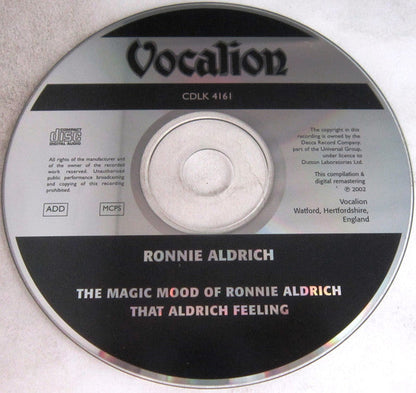 That Aldrich Feeling /The Magic Mood Of Ronnie Aldrich *CD* | Mint (M) Mint (M)-