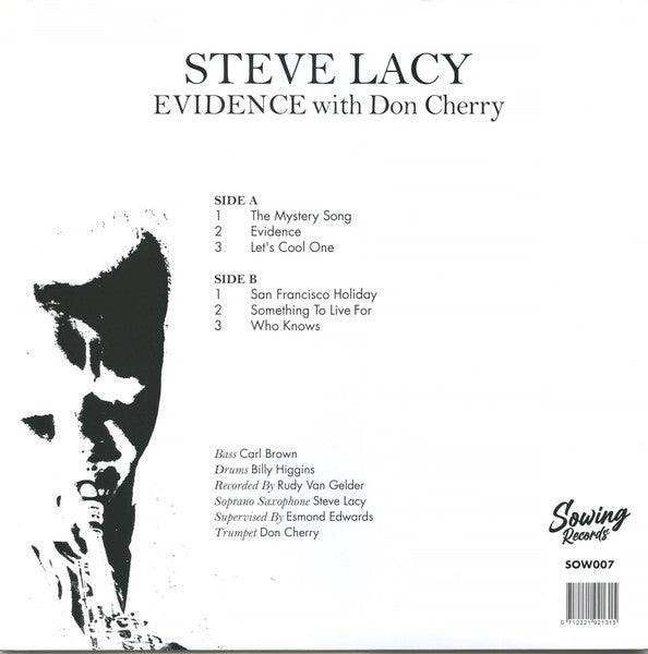 Evidence (CLEAR VINYL) | Mint (M) Mint (M)-