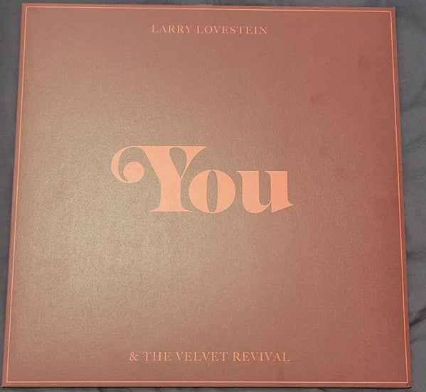 Larry Lovestein & The Velvet Revival - You (10" VINYL) | Mint (M) Mint (M)-
