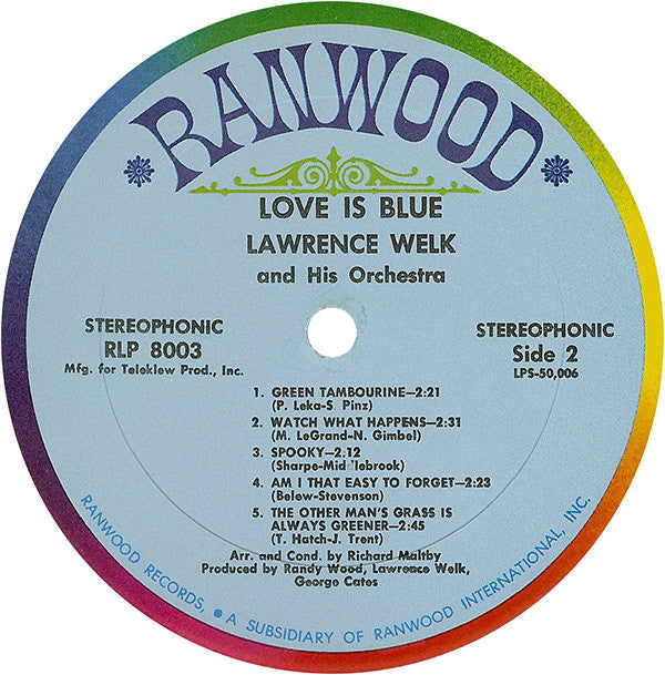 Lawrence Welk - Love Is Blue *SEALED* | Mint (M) Mint (M)-
