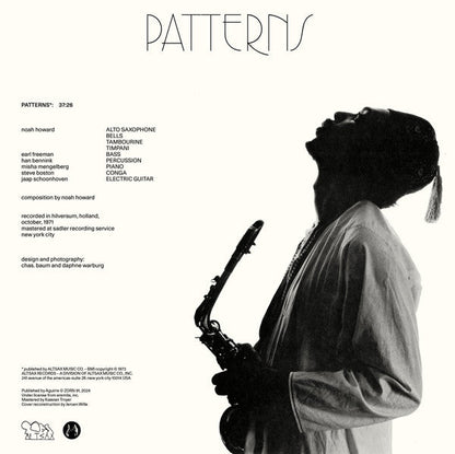 Noah Howard - Patterns (VINYL) | Mint (M) Mint (M)-