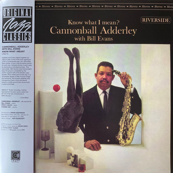 Cannonball Adderley/Bill Evans - Know What I Mean? (Original Jazz Classics Series) [LP] | Mint (M) Mint (M)-