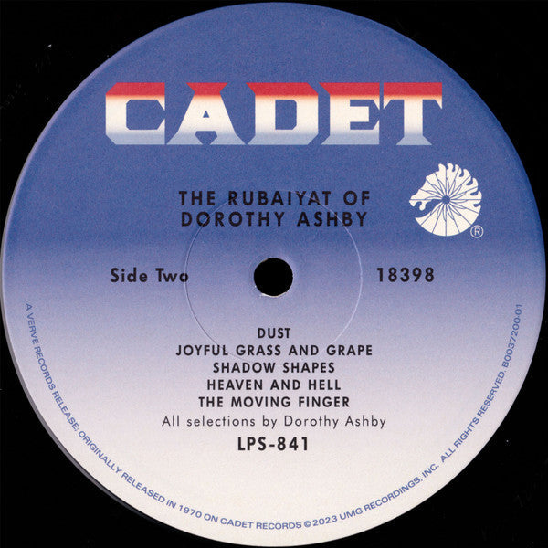 Dorothy Ashby - The Rubaiyat Of Dorothy Ashby (180 GRAM VINYL) *DISCOUNT COPY* | Mint (M) Mint (M)-