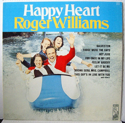 Roger Williams (2) - Happy Heart *SEALED* | Mint (M) Near Mint (NM)-