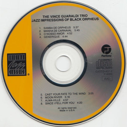 Jazz Impressions Of Black Orpheus (CD) |-