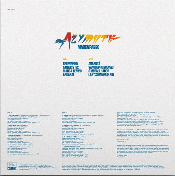 Azymuth - Marca Passo (VINYL) | Mint (M) Mint (M)-