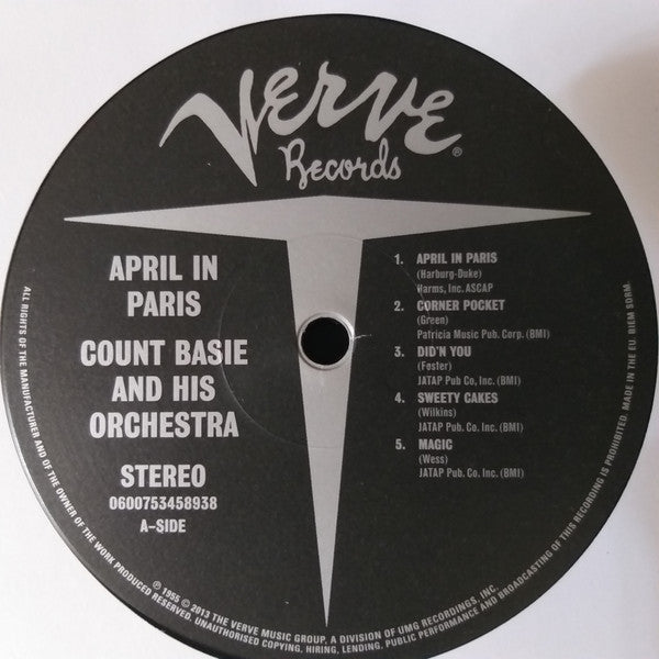 Count Basie Orchestra - April In Paris | Mint (M) Mint (M)-