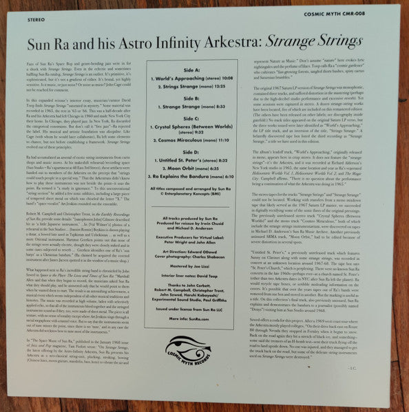 Sun Ra & His Astro Infinity Arkestra - Strange Strings [Expanded Edition] | Mint (M) Mint (M)-