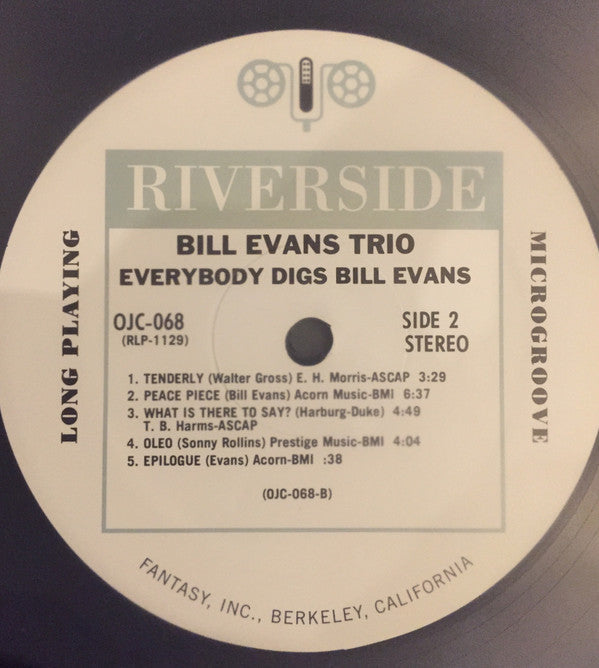 The Bill Evans Trio - Everybody Digs Bill Evans | Mint (M) Mint (M)-