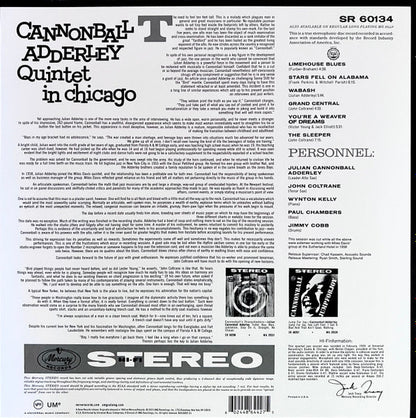 Cannonball Adderley Quintet In Chicago | Mint (M) Mint (M)-