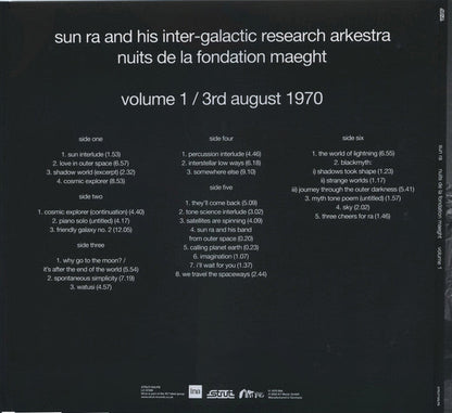 Sun Ra - Nuits De La Fondation Maeght (RSD 2025 BOX SET - VINYL) | Mint (M) Mint (M)-