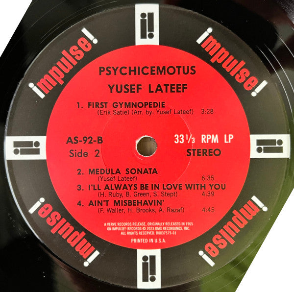 Yusef Lateef - Psychicemotus | Mint (M) Mint (M)-