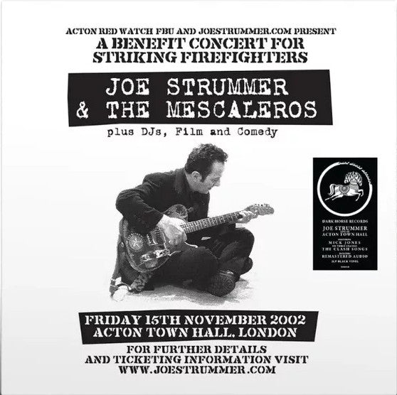 Joe Strummer & the Mescaleros - Live at Acton Town Hall | Mint (M) Mint (M)-