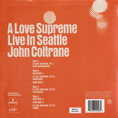 A Love Supreme: Live In Seattle *DINGED* (2xVINYL) | Mint (M) Excellent+ (EX+)-