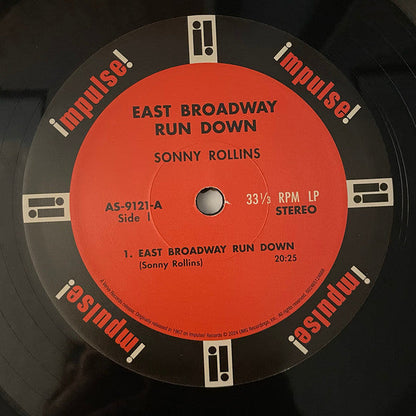 Sonny Rollins - East Broadway Run Down | Mint (M) Mint (M)-