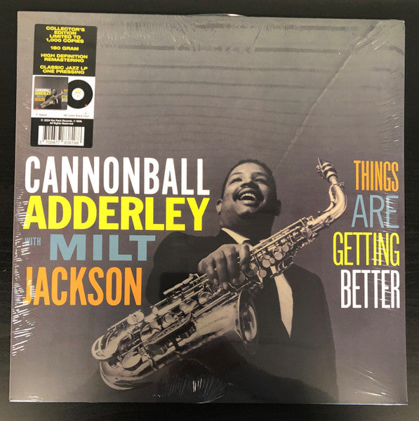 Cannonball Adderley - Things Are Getting Better (VINYL LP 180G 1000 ONLY Rat Pack BLP 12-286) | NEW-