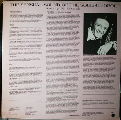 The Sensual Sound Of The Soulful Oboe (VINYL) | Mint (M) Near Mint (NM)-