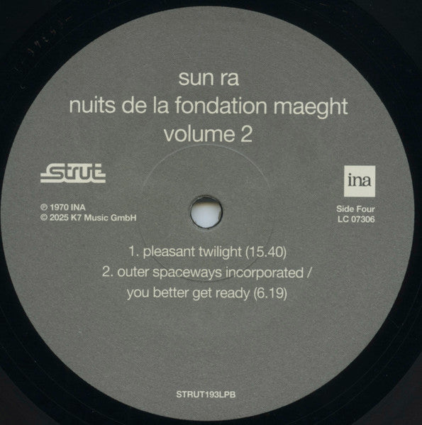 Sun Ra - Nuits De La Fondation Maeght (RSD 2025 BOX SET - VINYL) | Mint (M) Mint (M)-