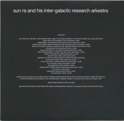 Sun Ra - Nuits De La Fondation Maeght (RSD 2025 BOX SET - VINYL) | Mint (M) Mint (M)-