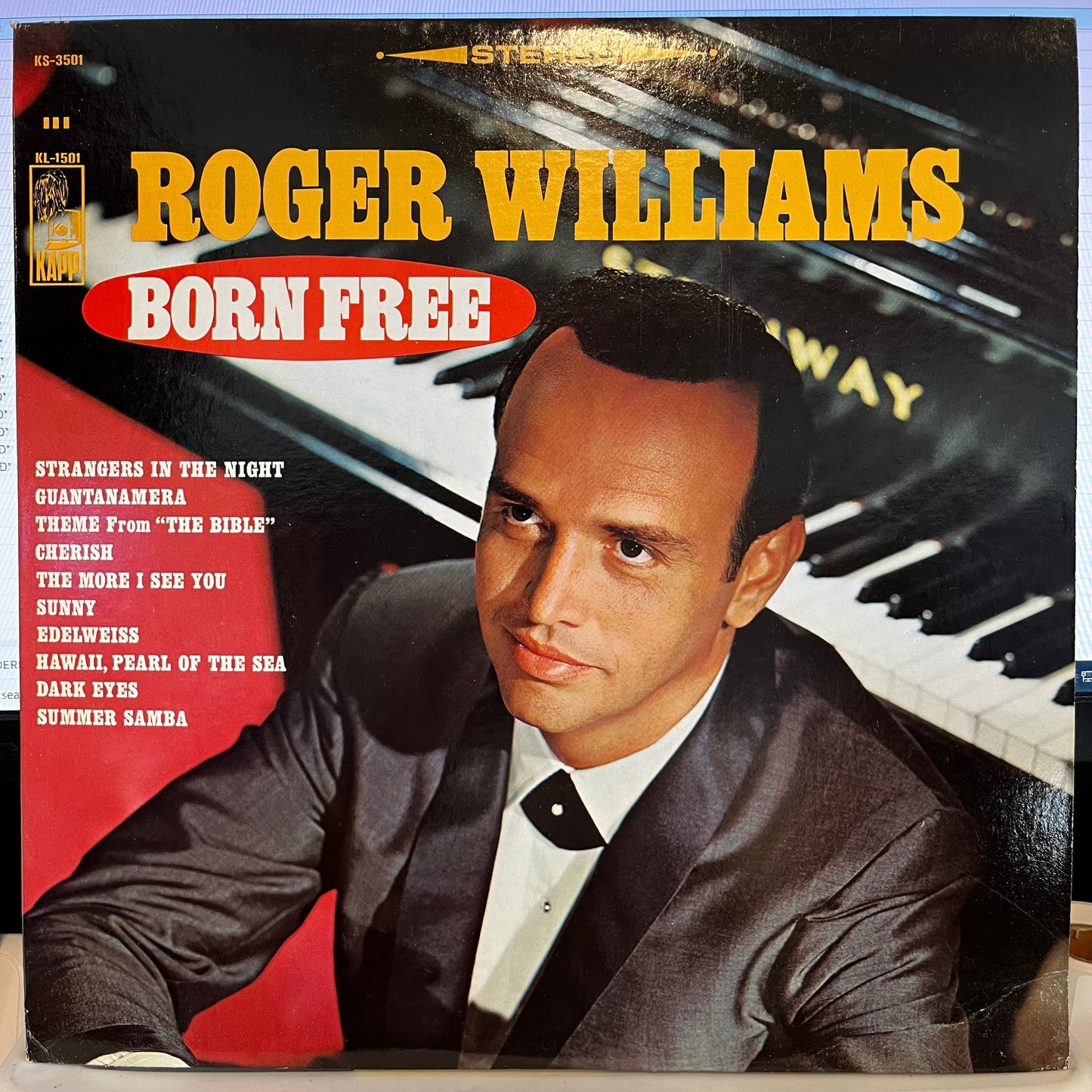 Roger Williams (2) - Born Free *SEALED* | Mint (M) Near Mint (NM)-