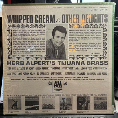 Herb Alpert & The Tijuana Brass - Whipped Cream & Other Delights (VINYL) | Excellent+ (EX+)-
