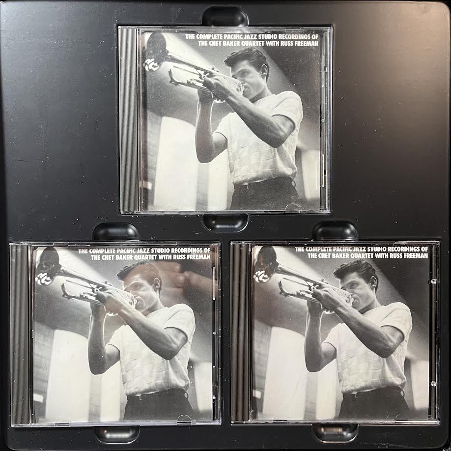 Chet Baker Quartet - The Complete Pacific Jazz Studio Recordings Of The Chet Baker Quartet With Russ Freeman (3xCD BOX) | Excellent+ (EX+) Near Mint (NM)-