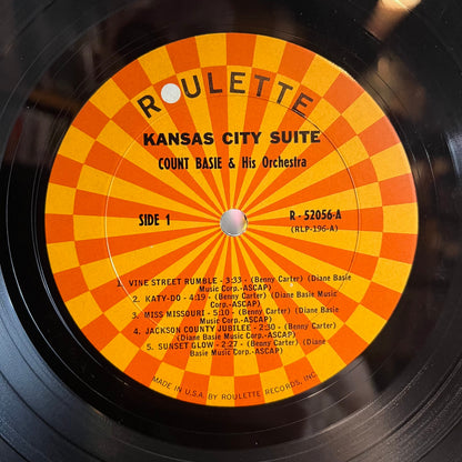 Count Basie Orchestra - Kansas City Suite - The Music Of Benny Carter (LP) | Excellent+ (EX+) Very Good (VG)-