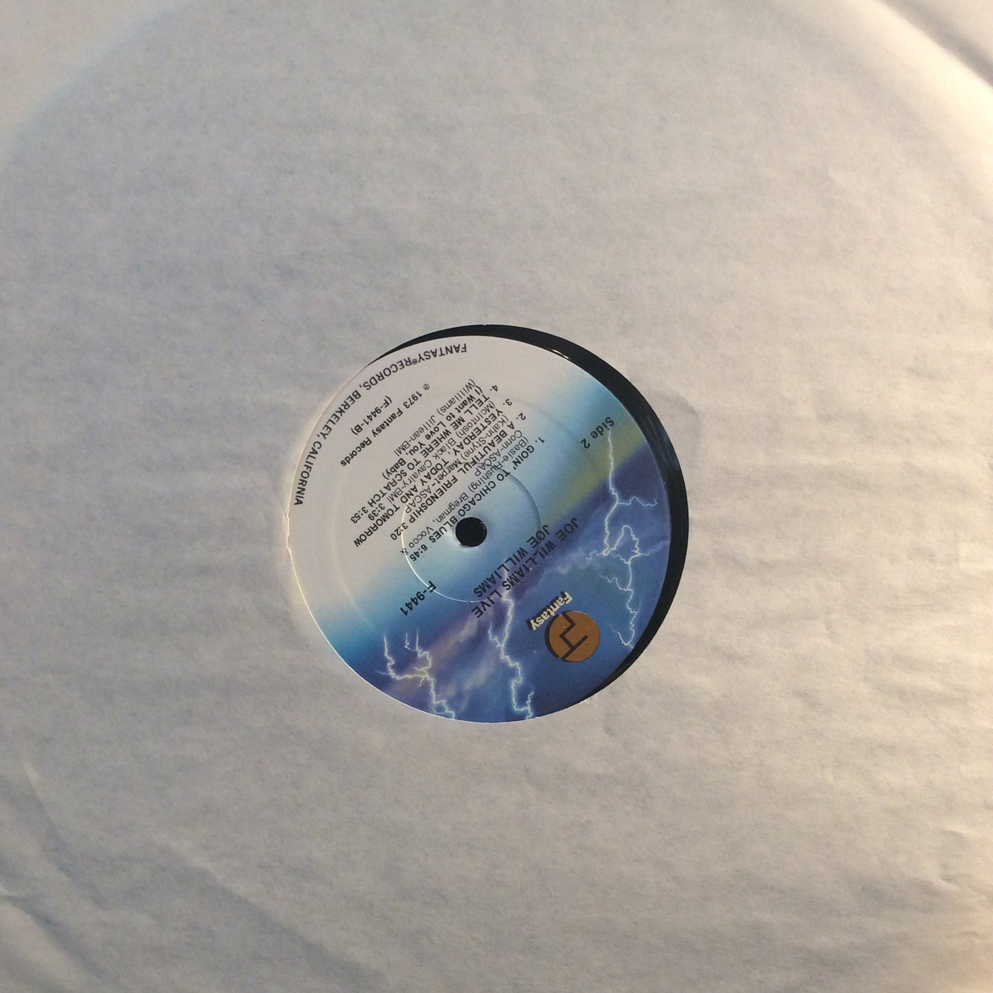 Joe Williams - Joe Williams Live (VINYL) | Excellent+ (EX+) Excellent (EX)-