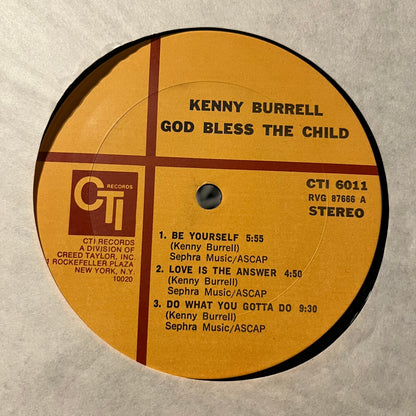 Kenny Burrell - God Bless The Child | Excellent (EX) Excellent (EX)-